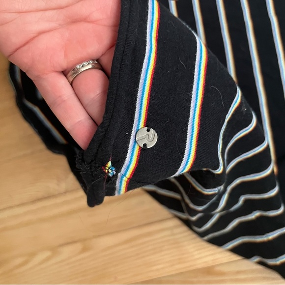 Ripzone navy blue striped tshirt dress​ - Picture 2 of 3